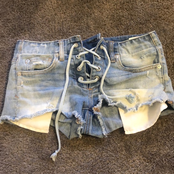 American eagle lace up shorts - Picture 1 of 2